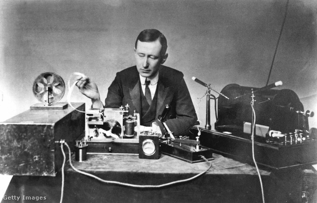 Guglielmo Marconi a drótnélküli távíró feltalálója.