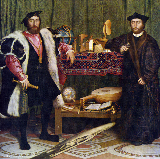 Számos kérdést felvet az 1533-ban festett kép.