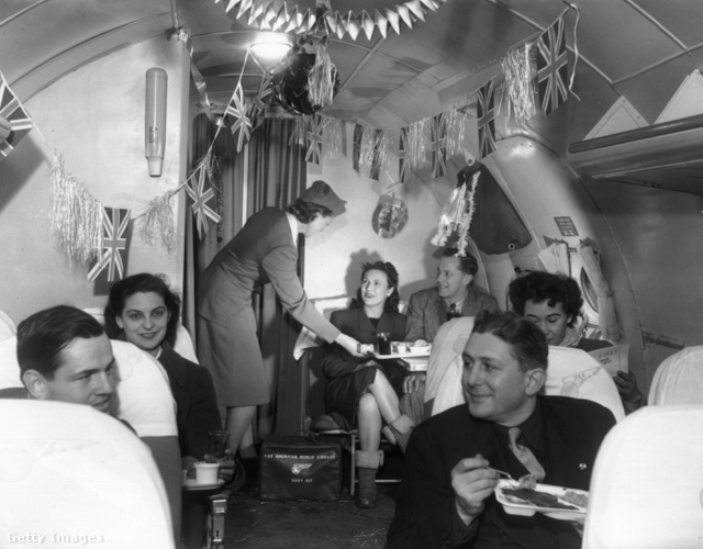 Karácsony a fedélzeten 1946-ban a Pan Am járatán