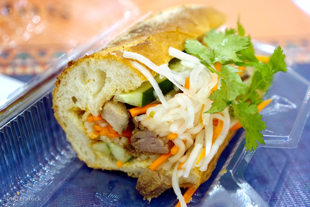 Bánh mì Vietnamból.