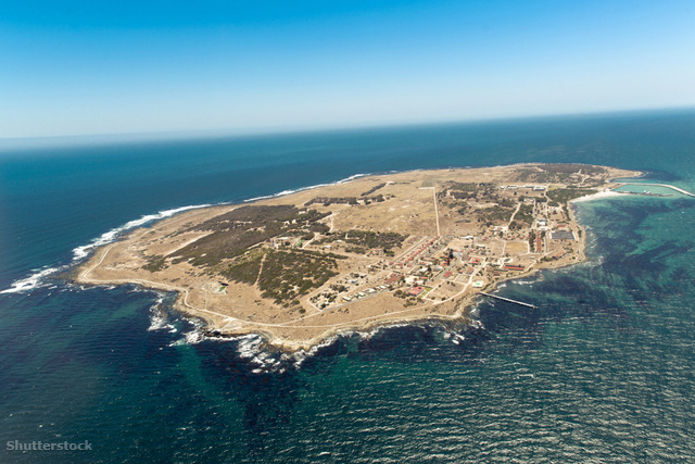 Nelson Mandelát a Robben-szigeten tartották fogva.