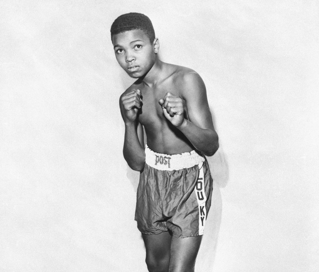 Cassius Clay, művésznevén Muhammad Ali 12 évesen