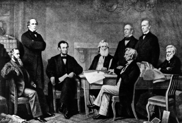 1862. szeptember 22. – Lincoln aláírja az Emancipációs kiáltványt, amely felszabadítja a rabszolgákat