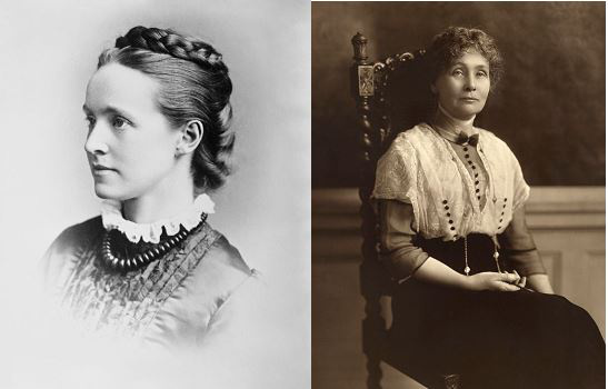 Millicent Fawcett és Emmeline Pankhurst