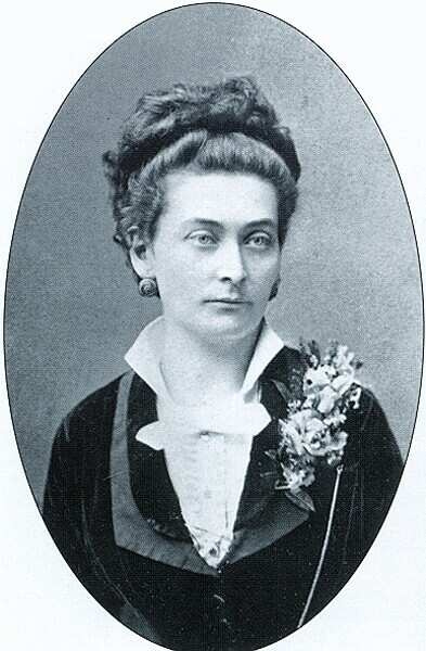 Hugonnai Vilma fényképe 1890-ből