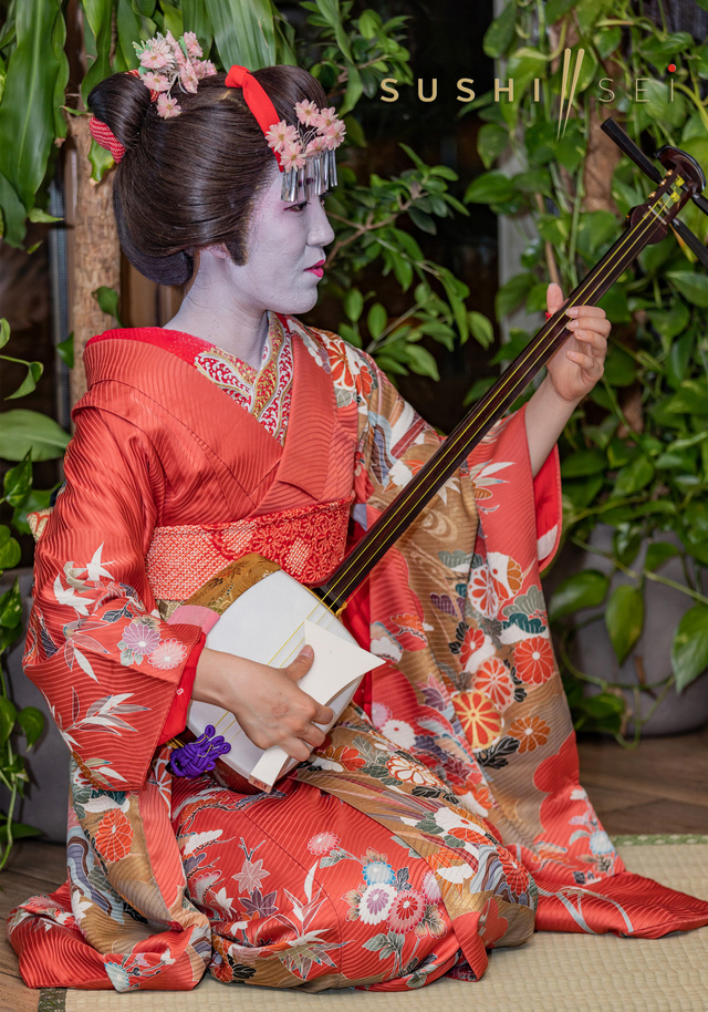 A képzési időszak végén hangszere mestere lesz a gésa