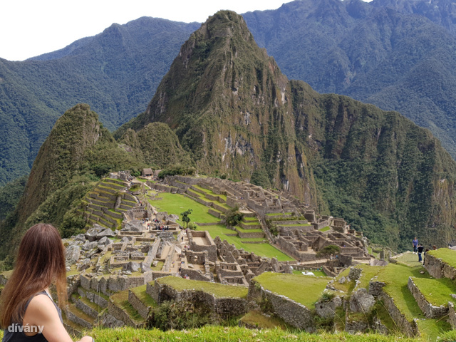 És végre itt a híres Machu Picchu