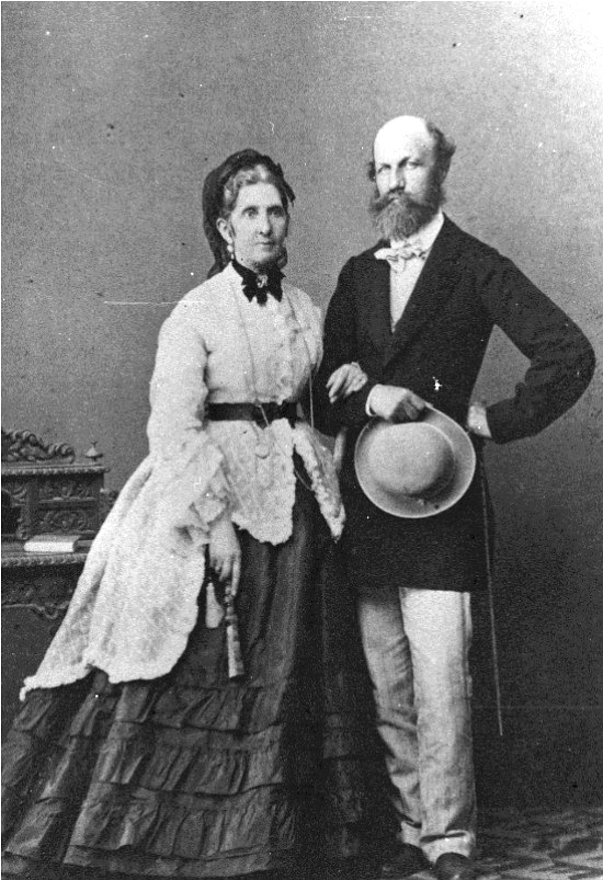 Laborfalvi Róza és Jókai Mór 1873-ban
