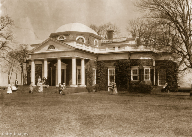 Monticello, a Jefferson család otthona 1930-ban
