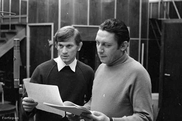 1969: Harsányi Gábor és Őze Lajos a rádióban