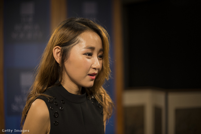 Park Yeon-mi emberi jogi aktivista (2015)