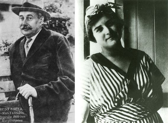 Krúdy Gyula és Rózsa Zsuzsanna