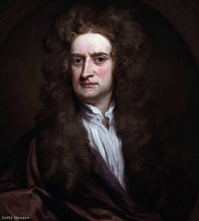 Godfrey Kneller portréja Newtonról