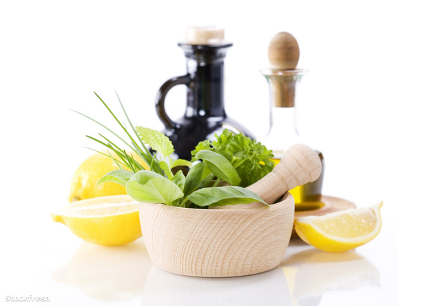 stockfresh 557273 olive-oil-vinegar-healing-herbs-and-lemon size