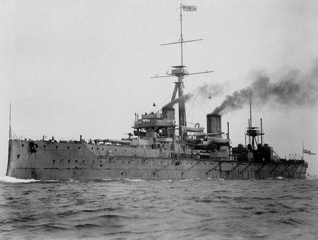 A HMS Dreadnought 1906-ban