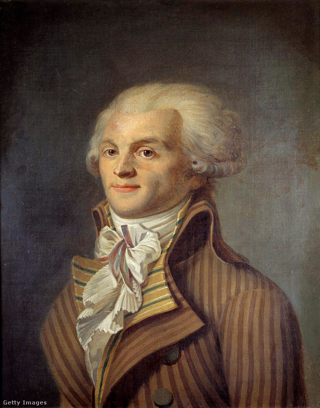 Maximilien Robespierre portréja, ismeretlen festő műve