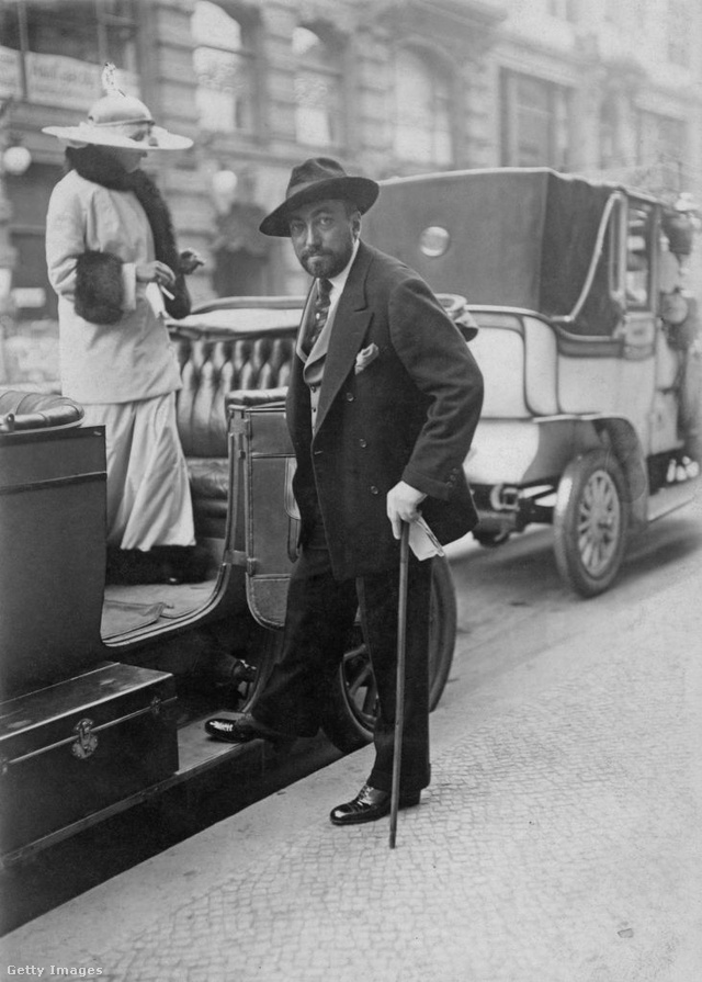 Paul Poiret, a divatkirály 1912 körül Berlinben