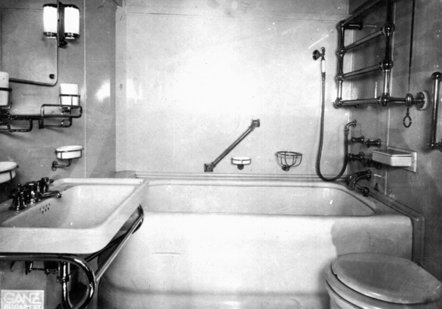 „High tech” fürdőszoba 1939-ből