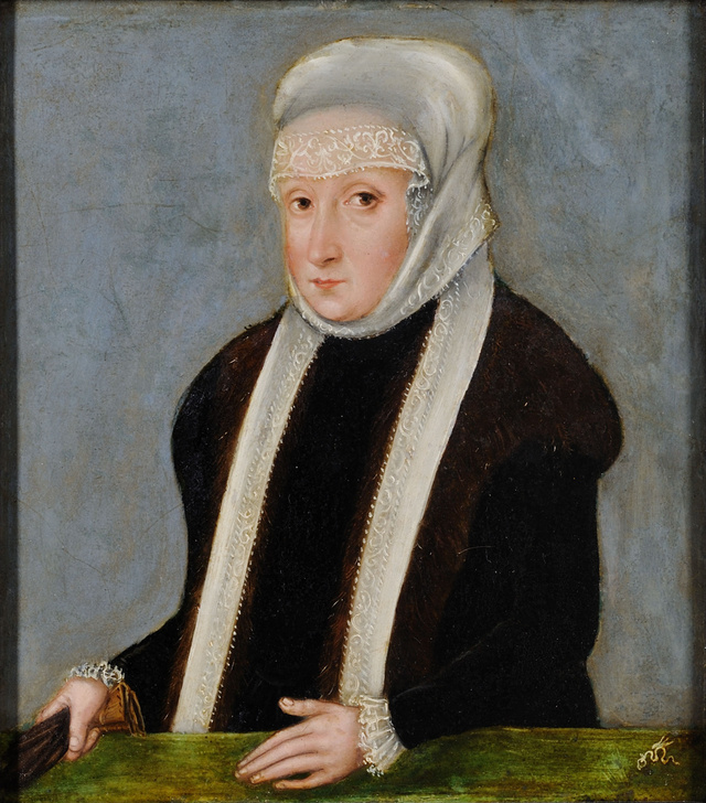 Ifj. Lucas Cranach (műhelye): Jagelló Izabella (1565 körül).
