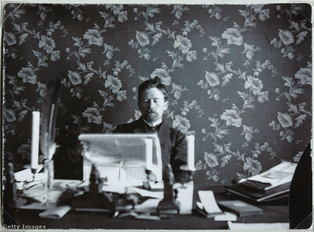 Anton Csehov dolgozószobájában