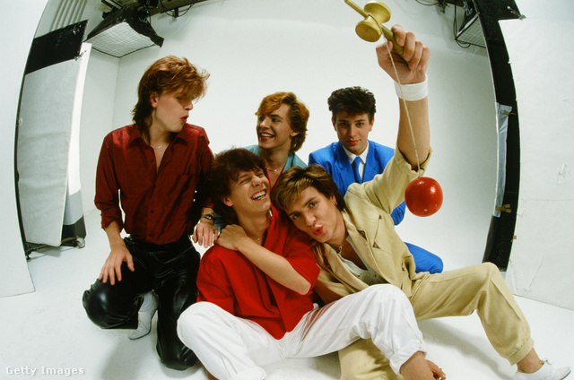 A ’80-as évek tiniidoljai: a Duran Duran 1982-ben.