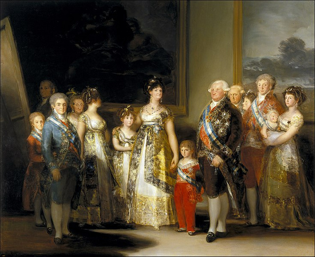 IV. Károly és családja Francisco Goya festményén