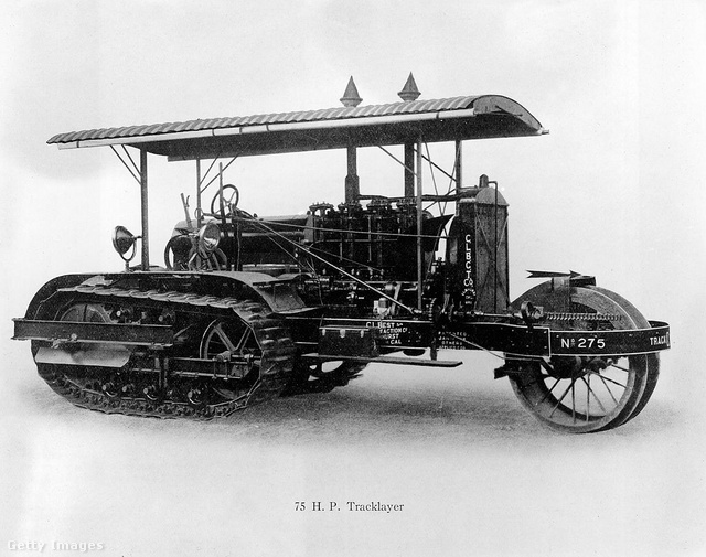 Traktor 1913-ból