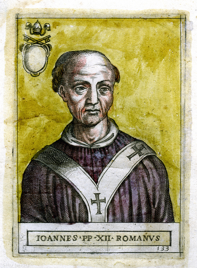 XII. János, a perverz pápa.