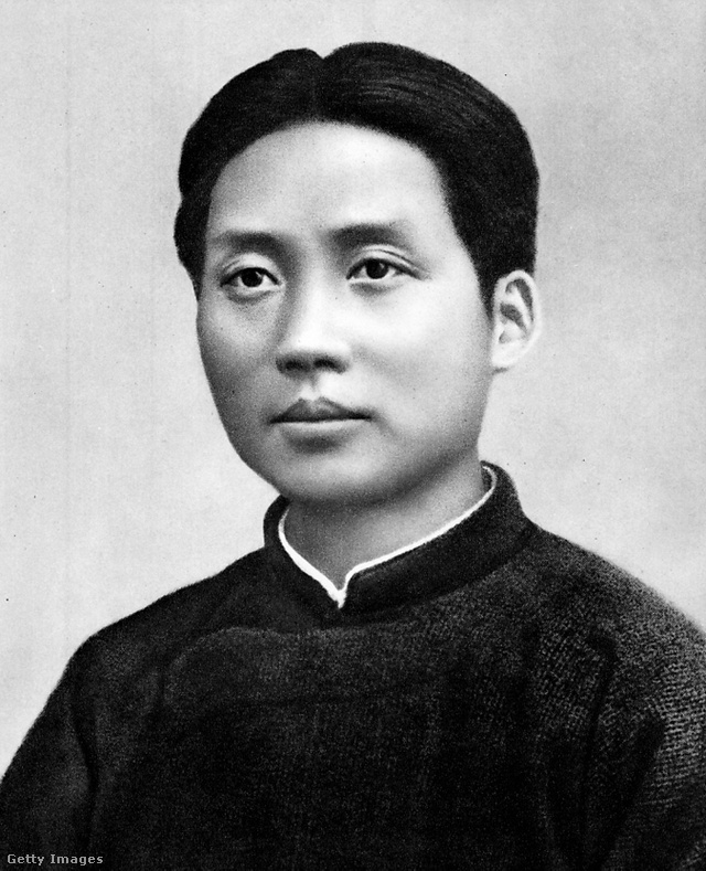Az ifjú Mao az 1910-es években