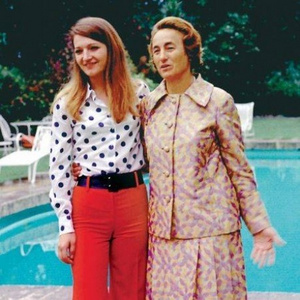 Elena Ceausescu Zoia lányával, 1978-ban