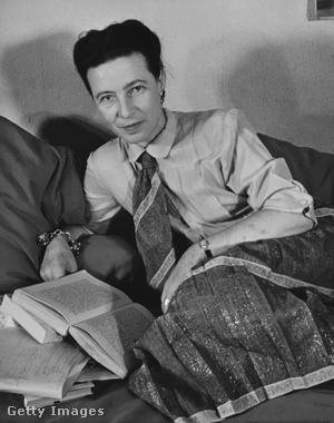 Simone de Beauvoir 1952-ben