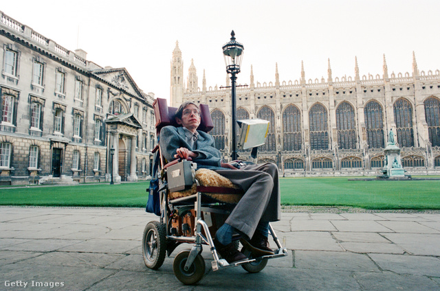Stephen Hawking Cambridge-ben, 1988-ban