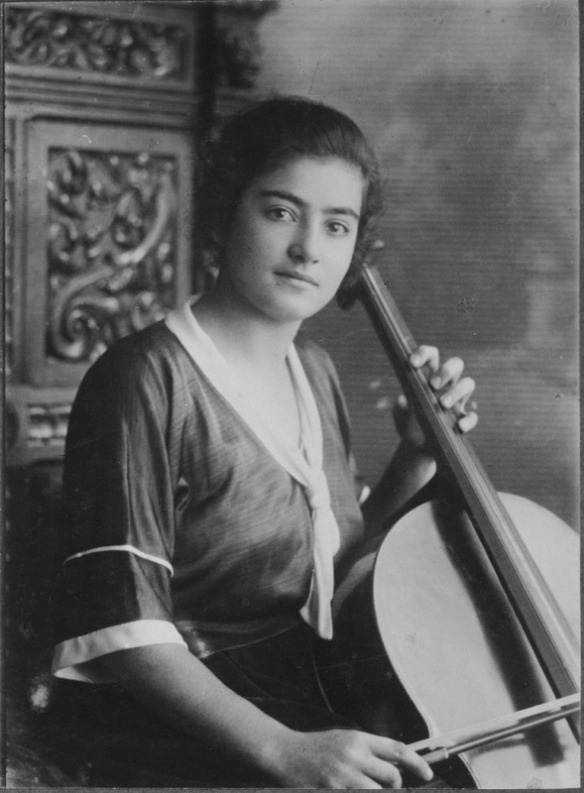 A kamasz Frieda Belinfante az 1920-as évek elején