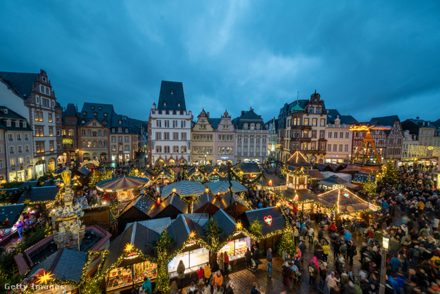 A trieri karácsonyi vásárt a középkori piacon rendezik