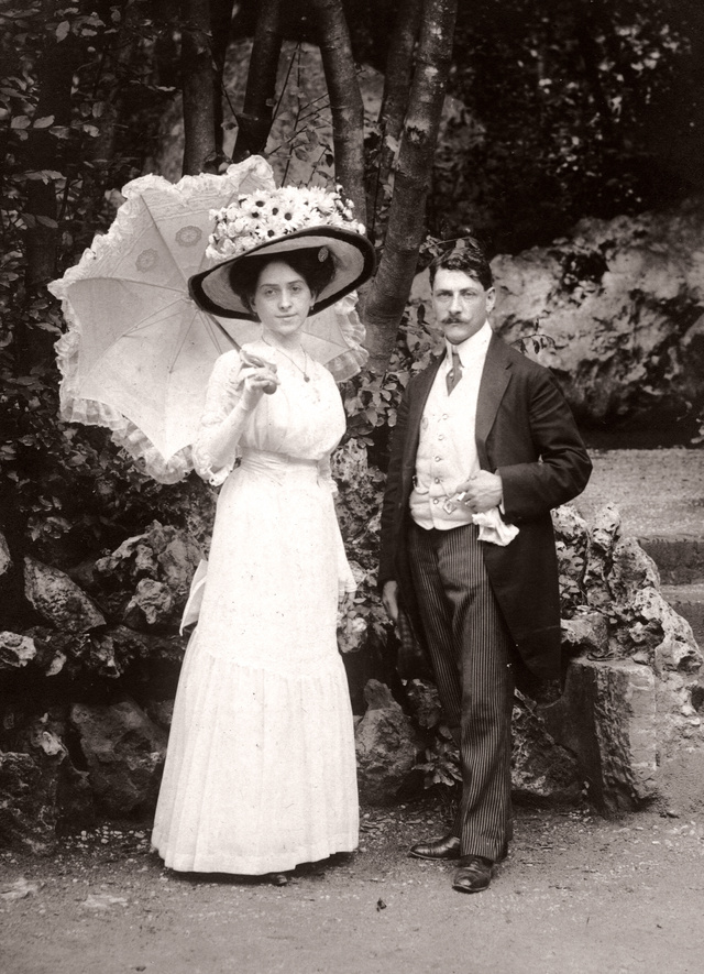 Fiatal pár 1906-ban