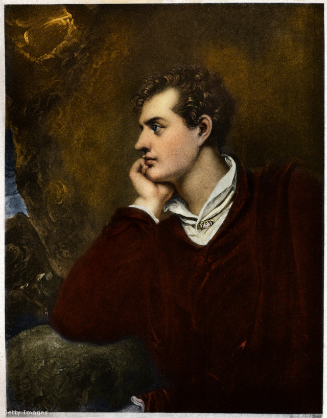 George Byron (1788–1824), az angol romantika legzseniálisabb és legbotrányosabb költője