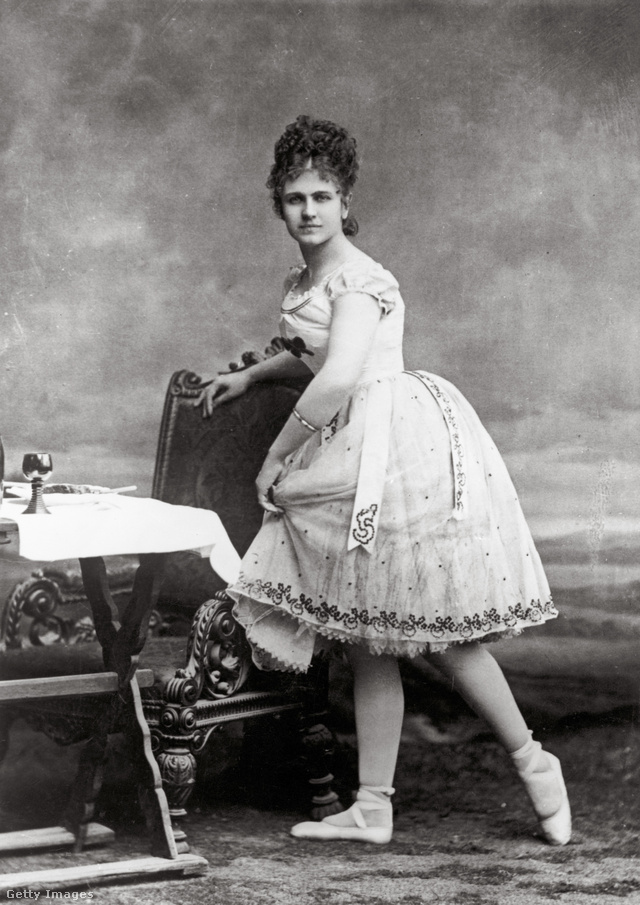 Katharina Schratt a színpadon 1880 körül
