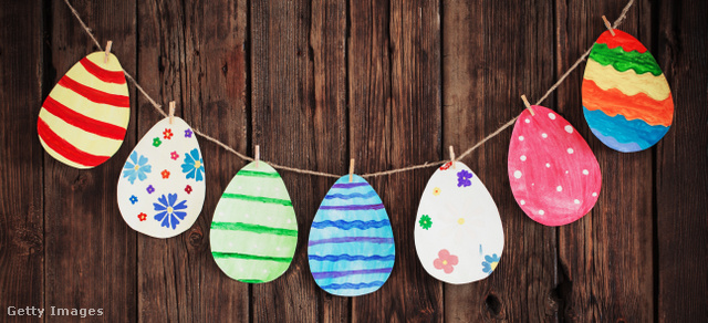 A húsvéti dekoráció lehet egészen egyszerű is