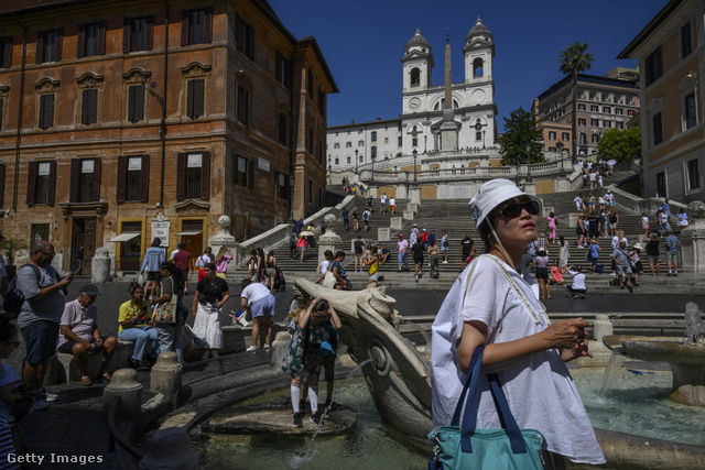 A klímaváltozás miatt kialakult hőség Olaszországot sújtja leginkább