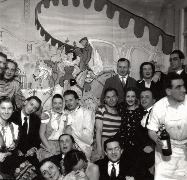Radnóti és szerelme, Fanni (bal oldalon) még együtt, 1939-ben