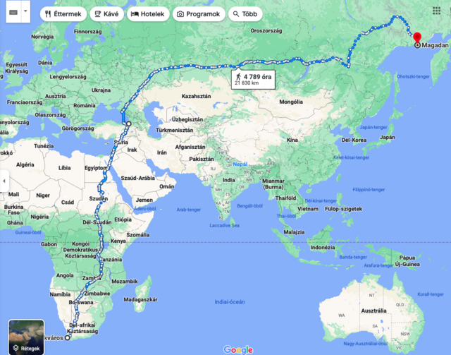 A világ leghosszabb gyalogosútvonala 16 országon keresztül vezet