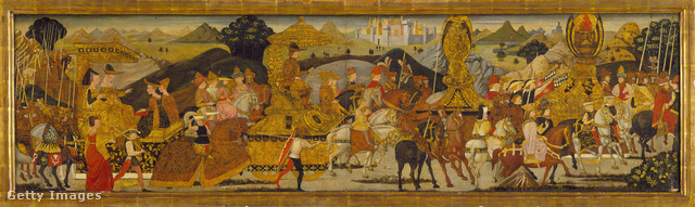 Nagy Sándor hadjáratai sok művészt inspiráltak, köztük Bernardo di Stefano Rosselli firenzei festőt