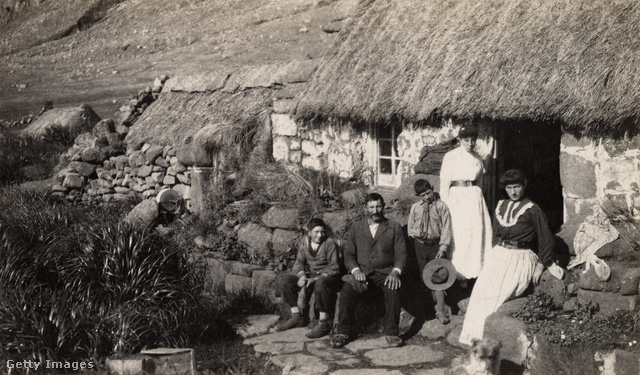 Tristan da Cunha lakói 1921–22-ben