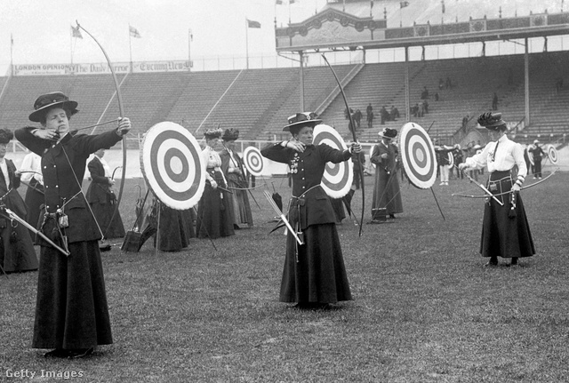 1908, nők az olimpián Londonban