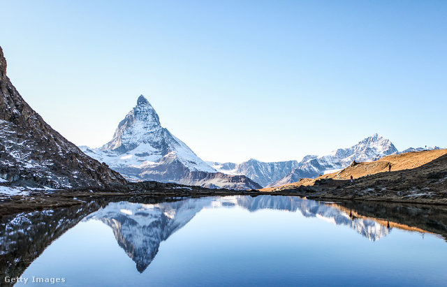 A Matterhorn szintén piramis alakú.