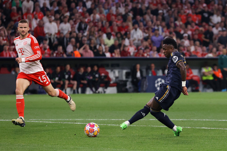 Vinícius Júnior két gólt rúgott a Bayernnek, mégsem tudott nyerni a Real Münchenben
