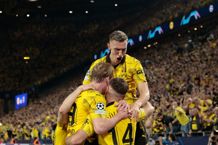 A Dortmund megtréfálta a PSG-t a&nbsp;Bajnokok Ligája elődöntőjében