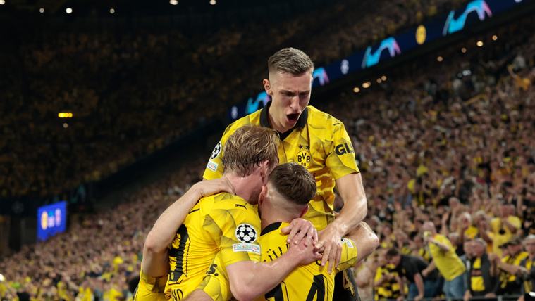 A Dortmund megtréfálta a PSG-t a&nbsp;Bajnokok Ligája elődöntőjében