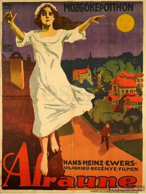A Kertész-féle Alraune moziplakátja