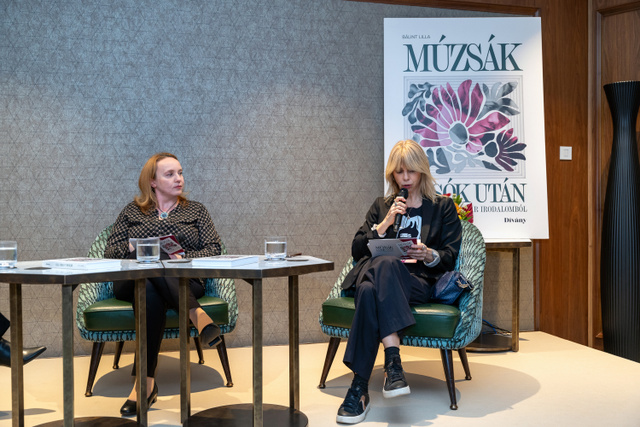 A Dívány előző kulturális estjén Péterfy Bori olvasott fel a Múzsák a csók után című kötetből